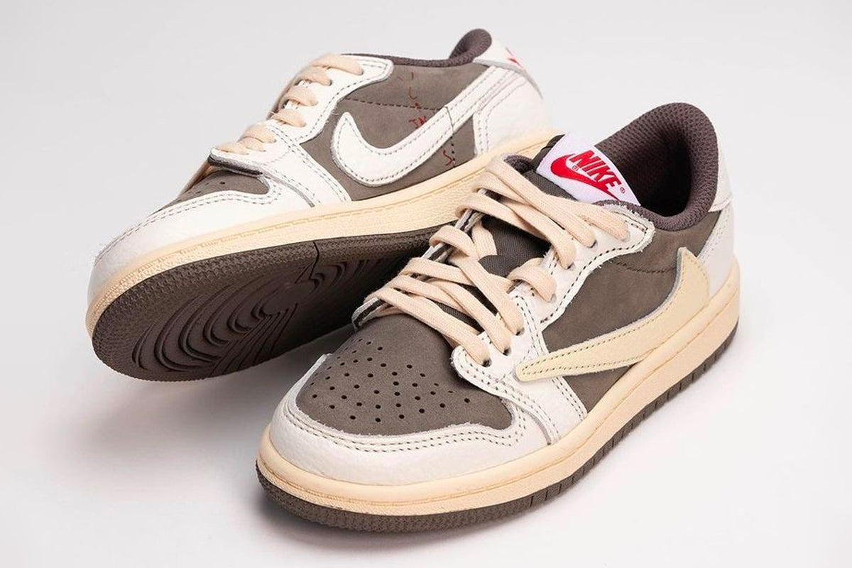 The Travis Scott x Air Jordan 1 Low Reverse Mocha