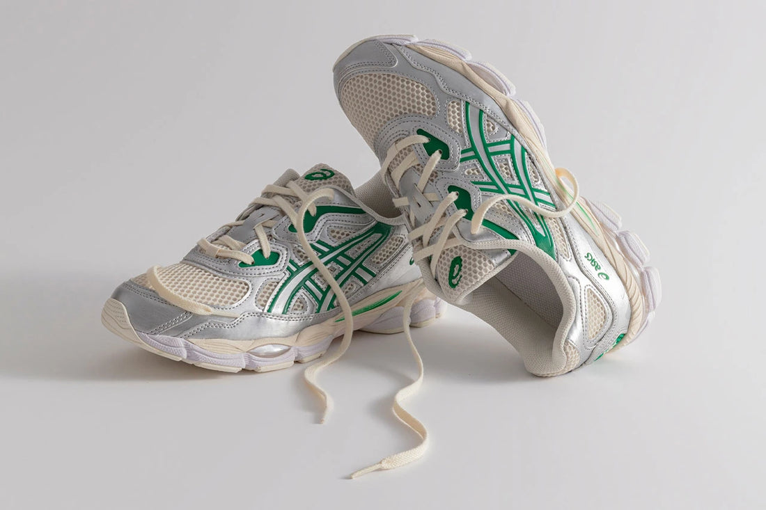 Les ASICS GEL-NYC et GEL-1130 disponible dans un colorway "Kale Green" 🦠
