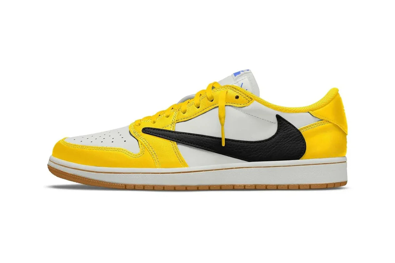 La Travis Scott x Air Jordan 1 Low OG "Canary" 🐤