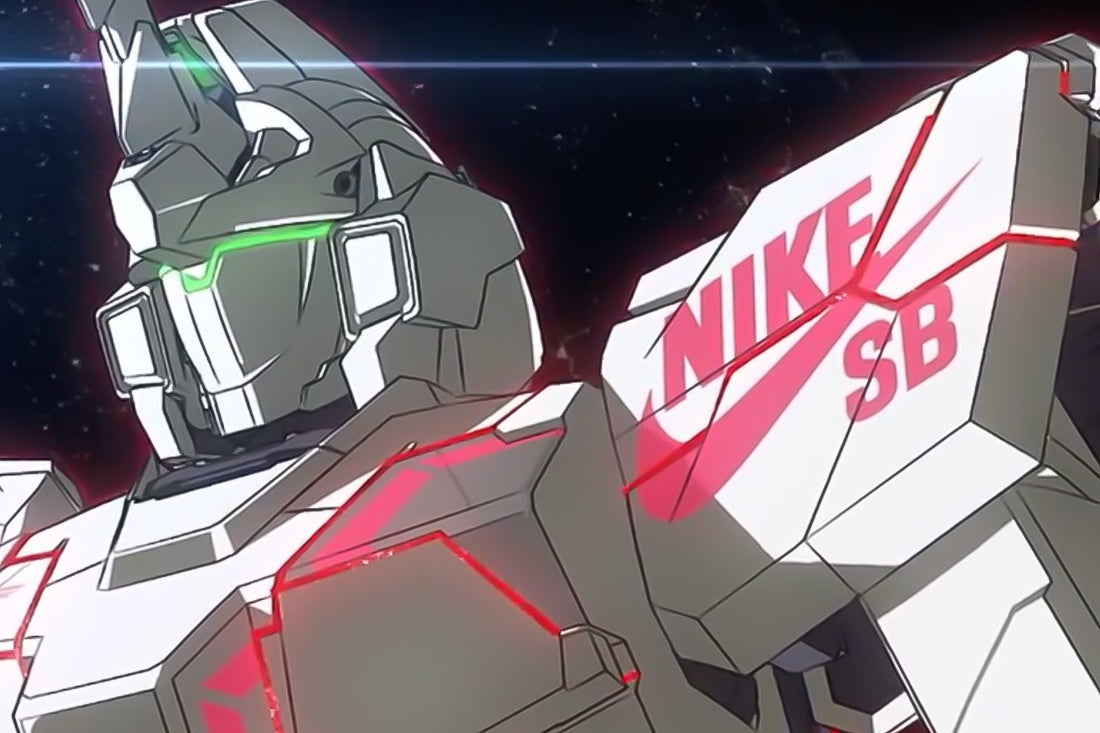LE TEASER "GUNDAM" X NIKE SB