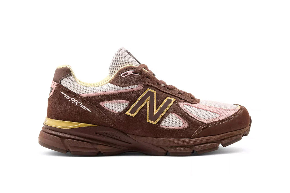 New Balance 990v4 « Pumpernickel/Pink Chalk » : le retour gourmand de l'icône Made in USA