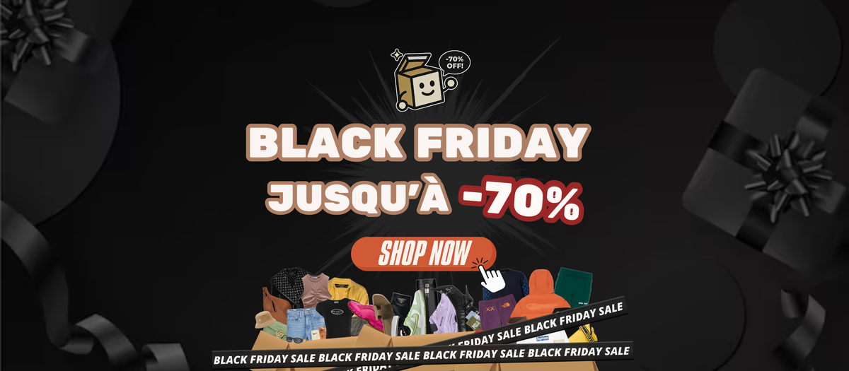 Black Friday 2025 : Jusqu’à -70% sur nos Mystery Box ! 🖤