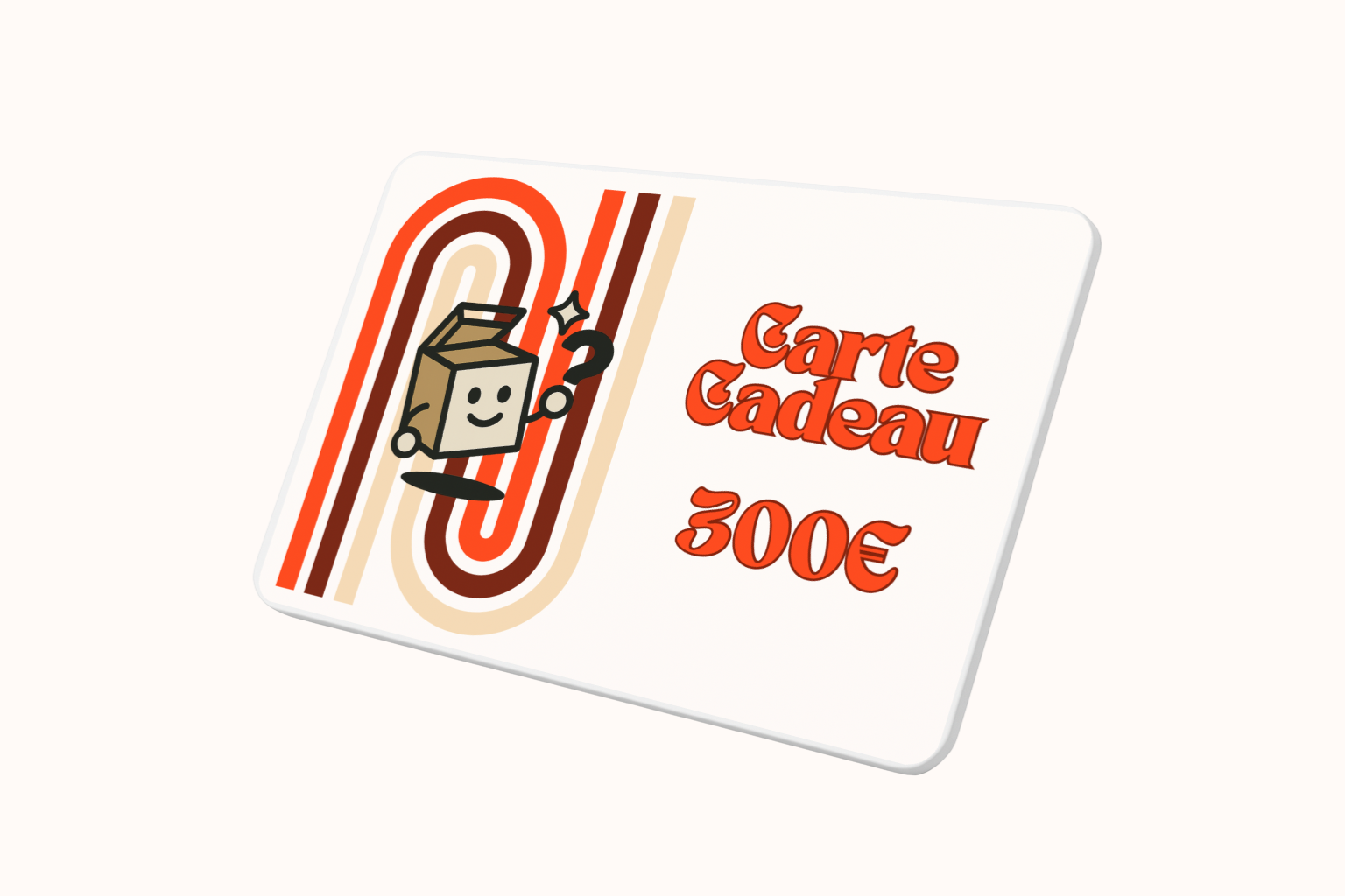 Carte cadeau 300€ MysteryBoxShop – offre haut de gamme pour fans de streetwear et sneakers exclusives